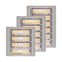 Projecteur LED en alliage d'aluminium étanche IP65 à 4 modules, dimmable AC, 90W/120W/150W, pour usage extérieur, jardin et stade