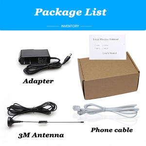 Terminal sans fil <span class=keywords><strong>fixe</strong></span> 4G LTE USA Mexique Canada, téléphone de bureau analogique cellulaire vers ligne <span class=keywords><strong>fixe</strong></span> pour système d'appel d'alarme d'ascenseur - Product Image 3