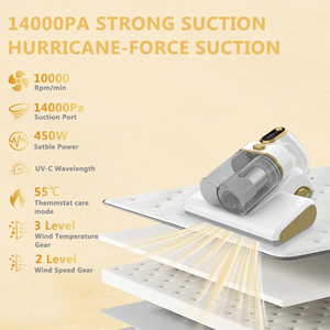 Nettoyeur <span class=keywords><strong>de</strong></span> literie <span class=keywords><strong>anti</strong></span>-<span class=keywords><strong>acariens</strong></span> UV pour animaux <span class=keywords><strong>de</strong></span> compagnie, <span class=keywords><strong>aspirateur</strong></span> pour matelas <span class=keywords><strong>de</strong></span> <span class=keywords><strong>lit</strong></span> avec désinfection UV - Product Image 4