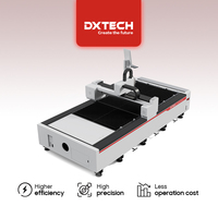 Machine de découpe laser à fibre CNC automatique à plateforme unique haute performance 1530F pour la découpe de tôles