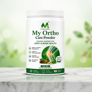 Polvo MY HERBAL ORTHO CARE, Extracto Ayurvédico, Fórmula para el Bienestar de Articulaciones y Huesos, Movilidad, Flexibilidad, Apoyo Diario para un Estilo de Vida Activo - Product Image 1
