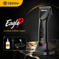 LILIPRO EagleP Profesyonel Sessiz D-Bıçaklı Köpek Tüy Kesme Makinesi Şarj Edilebilir Evcil Hayvan Tıraş Makinesi Kablosuz At Bakım Seti LCD Ekranlı
