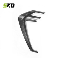 Ailes latérales en carbone sec de haute qualité Garniture de style CFA pour BMW G80 G81 M3 G82 G83 M4 2021 + Ailes latérales d'origine