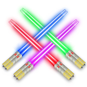 Baguettes lumineuses LED et jouets épée multicolores, accessoires de concert pour la fête de remise des diplômes, baguettes en plastique et cadeaux - Product Image 2