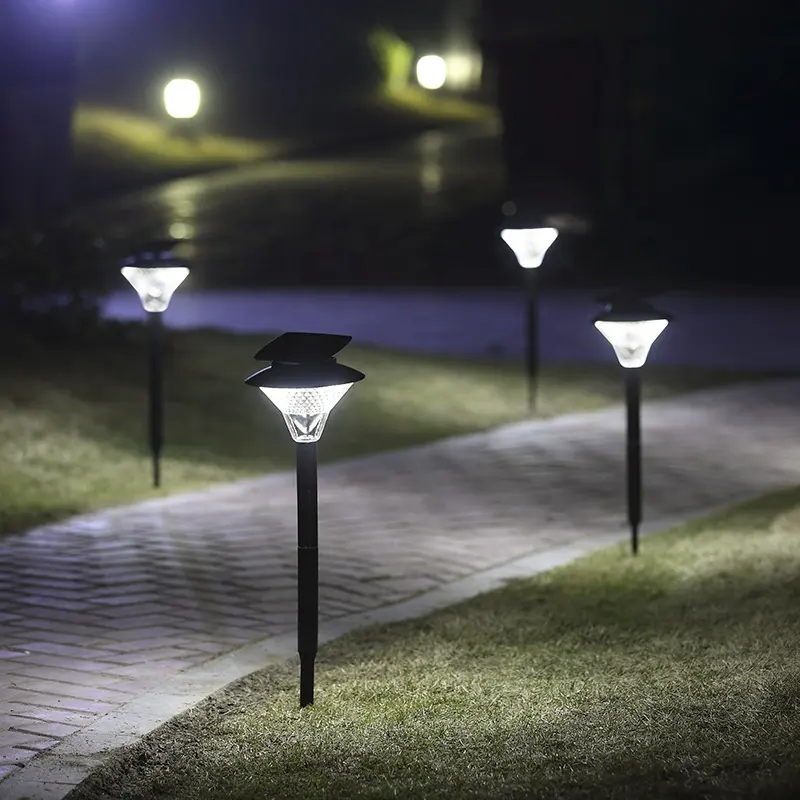 Açık 60LED GÜNEŞ ENERJISI Yolu Bahçe Post Bahçesinde Işıkları