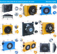 Radiateur industriel en alliage d'aluminium avec ventilateur 12V 50L/min pour le refroidissement des moteurs de karting, de motocross et de hovercraft