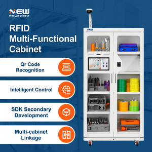 Gabinete de utilidad UHF RFID para mantenimiento de campo Equipo-Check-in/Check-out automático Alertas de inspección Administración de oficina RFID inteligente - Product Image 1