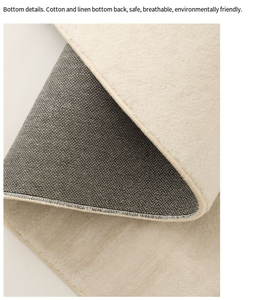 Atunus Nordic thảm cao cấp tùy chỉnh thiết kế có thể giặt ủng hộ cảm giác mềm mại dễ dàng để làm sạch thảm sàn mat - Product Image 5