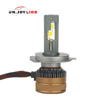 Ampoule de phare LED H4 100W 6500K, super lumineuse, 12V, remplacement de phare de voiture
