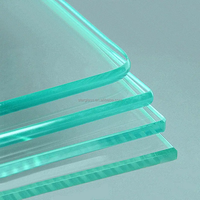 Panneau mural de porte coulissante en verre thermique trempé transparent sur mesure 4mm 5mm 6mm 8mm 10mm 12mm 15mm 19mm - Prix
