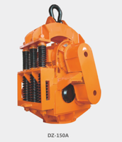 JOVE Hydraulische und Elektrisch Angetriebene Vibrationshämmer mit Hoher Grabkraft zum Einpresseisen von Zaunpfosten