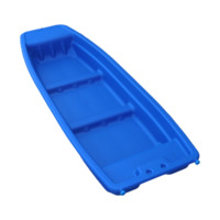 Bateau de pêche en PE moulé par soufflage, épaissi, résistant aux chocs, durable, avec coque stable et étanche, vente en gros, fabricant