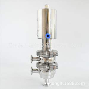 Mini-vanne directionnelle pneumatique en acier inoxydable - Product Image 5