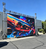 Pantalla LED de Alquiler para Interiores y Exteriores, Gabinete de 500*1000 mm con Bloqueo Rápido, Video Wall LED para Conciertos y Espectáculos en Vivo al Aire Libre