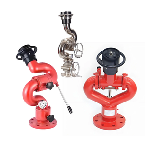 Canon à eau anti-incendie DN20 en fonte avec interrupteur manuel, accessoire fixe pour équipement de lutte contre les incendies de classes A et B - Product Image 6