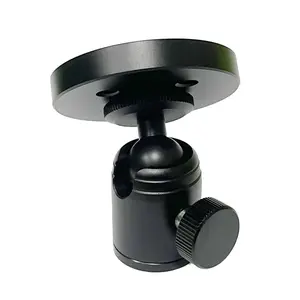 Nhôm Bóng Đầu Loại Nam Châm 360 Độ Xoay Phổ Điện Thoại Máy Tính Bảng Chủ Từ Tripod Núi Adapter - Product Image 4