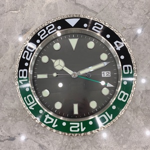 Tối thiểu số lượng đặt hàng vật liệu thép không gỉ thiết kế sang trọng thương hiệu đồng hồ treo tường với chất lượng cao - Product Image 3