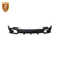 Nouveau Design de jupes latérales en Fiber de carbone diffuseur arrière Kit de lèvre avant pour Porsche Macan TKT Style Kit de carrosserie