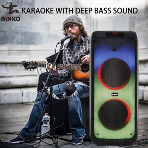 Fábrica OEM de alta potencia 1500W altavoz portátil con micrófono inalámbrico fullflame LED Blue Tooth <span class=keywords><strong>partybox</strong></span> <span class=keywords><strong>1000</strong></span> altavoces - Product Image 5