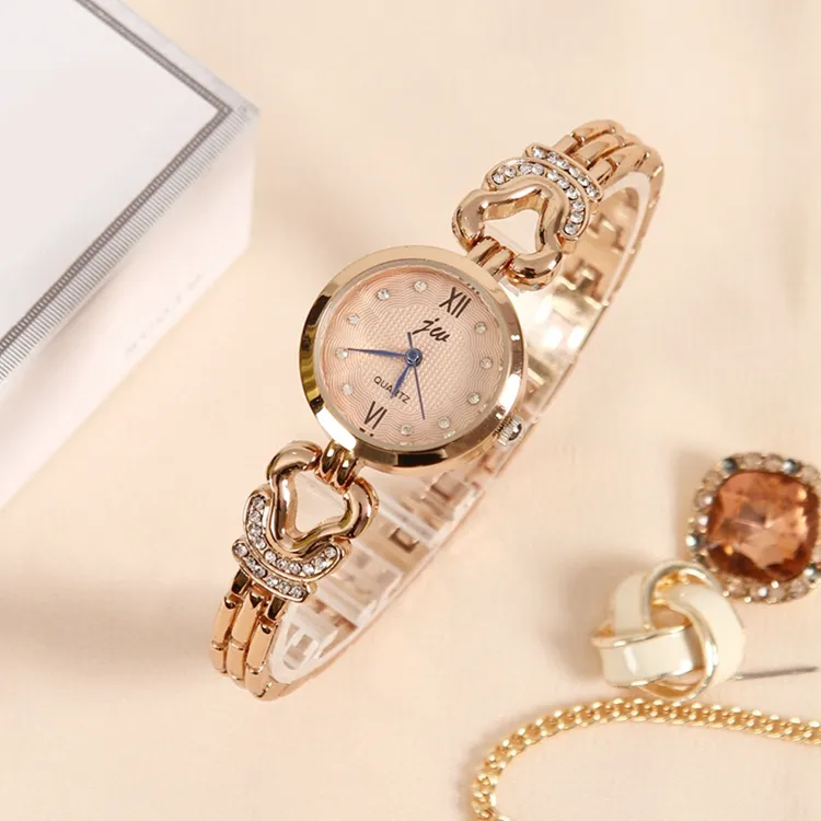 Wducjw — montre à quartz pour femmes, bracelet argent, personnalisé, vente en gros, 8312