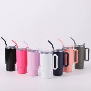 DD3933 Vaso Térmico de Acero Inoxidable de 40oz, Aislamiento al Vacío, Mantiene el Agua Caliente por 24-36 Horas, Seguro para Agua Hirviendo, Personalizable 2025, ¡Gran Venta! - Product Image 3