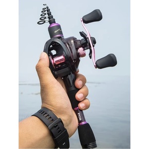 Kit de canne à pêche télescopique courte <span class=keywords><strong>RYOBI</strong></span> Japan Liyoubi ML, flotteur coulissant, grandes guides, portable - Product Image 3