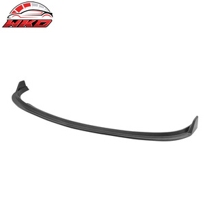 Convient pour Infiniti G37 Coupé 2 portes 2007-2009, lèvre de pare-chocs avant style MDA V2, non peinte, noire - Product Image 3