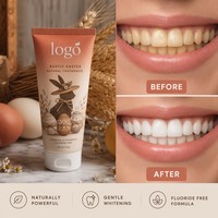 Tube de dentifrice en aluminium personnalisé avec bouchon à vis ou à clapet, emballage OEM, marque privée, anti-caries, blanchissant, protection des dents sensibles, ISO