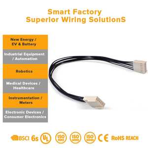 M12 M8 4针 5针 屏蔽铜连接器电缆 PVC 线束 工业物联网传感器 电脑 摩托车 耐腐蚀 - Product Image 3