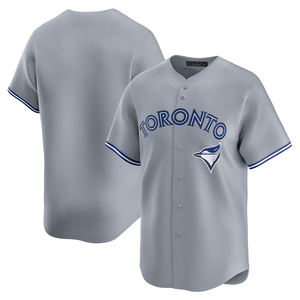 Camisetas de Béisbol de los Toronto para Hombre, Uniformes Personalizados Bordados con Logotipos, Azul Blanco, 100% Poliéster, Anti-UV - Product Image 3
