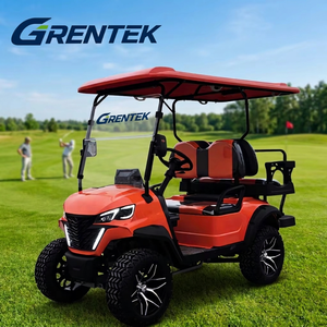 Carrito de Golf Todoterreno Eléctrico de Alto Rendimiento, 2+2 Plazas, para Campos de Golf y Carreteras No Públicas - Product Image 1