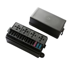 12 voies circuit dc <span class=keywords><strong>12v</strong></span> <span class=keywords><strong>fusible</strong></span> boîte à bornes lame <span class=keywords><strong>fusible</strong></span> <span class=keywords><strong>porte</strong></span>-bloc avec relais - Product Image 1