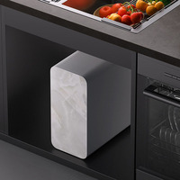 Vente directe du fabricant de plastique pour usage domestique et hôtelier purificateur de filtre à eau électrique sous l'évier RO avec robinet intelligent de chauffage