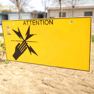 Индивидуальная система безопасности по периметру, электрический забор, сигнализация, электрический предупреждающий знак ограждения - Product Image 6