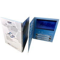 Écran Lcd Tft Vidéo Carte de voeux Publicité Business Carte LCD Vidéo Brochure