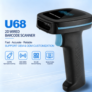Escáner de Códigos de Barras 1D 2D Portátil, Lector de Códigos QR, Escáner USB con Cable para Supermercados, Puntos de Venta, Almacenes y Logística - Product Image 6