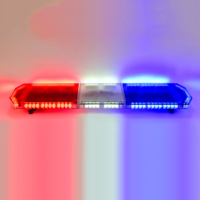 Barre lumineuse de sécurité LED stroboscopique BIAOCHI 88W 47'' 120CM pour toit, avertissement d'urgence pour voitures, camions et véhicules de circulation