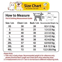 Vêtements pour animaux de compagnie : Combinaison Preppy à rayures pour chien, motif canard de dessin animé et frites, tenue quatre pattes avec anneau de traction intégré