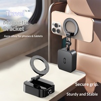Soporte Magnético para Teléfono Móvil, Multifuncional, Ajustable Universal, Soporte Plegable Portátil para Coche y Escritorio