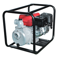 Vente en gros de pompes à eau diesel de 4 pouces démarrage électrique 100mm pompe d'irrigation auto-amorçante de pompage de ferme de jardin 188f pompes centrifuges