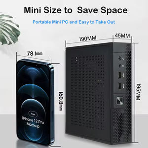 PC Mini Barebone AMD 5500U 5600U dengan <span class=keywords><strong>2</strong></span> Port Layar HD, Komputer Desktop Mini yang Mendukung PC AMD - Product Image 5
