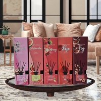 Diffuseur de parfum à roseaux en vente chaude, parfum d'ambiance de luxe, désodorisant d'air, parfum d'intérieur, diffuseur de roseaux de 120 ml pour la chambre à coucher, le bureau
