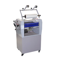 Machine à laminer à chaud et à froid de haute qualité, laminateur rouleau à rouleau, film Bopp, laminage FRONT