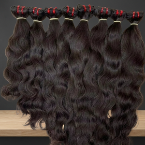 Extensions de cheveux VGP Temple Hair Bundles, cheveux vierges indiens bruts Remy, 100% naturels, double trame machine, 100 grammes, toutes les couleurs disponibles - Product Image 3