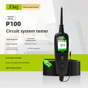 Herramienta de Diagnóstico de Circuitos Automotrices Topdiag 2M P100, Prueba de Cortocircuito de Voltaje, Equipo de Diagnóstico de Vehículos, 1 Año de Garantía - Product Image 1