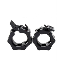 Colliers d'haltères en acier et plastique personnalisables Pinces serrées pour haltérophilie Clips d'haltères personnalisables