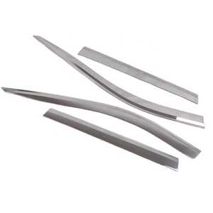 Accessoires extérieurs Pare-soleil latéral Pare-pluie Visière de porte chromée pour 2019 Prix usine - Product Image 5