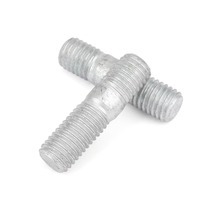 DIN 939 Grade 8.8 Carbon Steel Double End Studs HDG Corrosion Protected Fasteners for Heavy Machinery and Engineering
