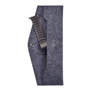 Correa de Reloj JAETIUM de Acero de Titanio Negro con Cierre Sólido, Correa de Reloj de Titanio Duradera para Smartwatch Ultra 2 49mm 46mm 45mm 44mm - Product Image 5