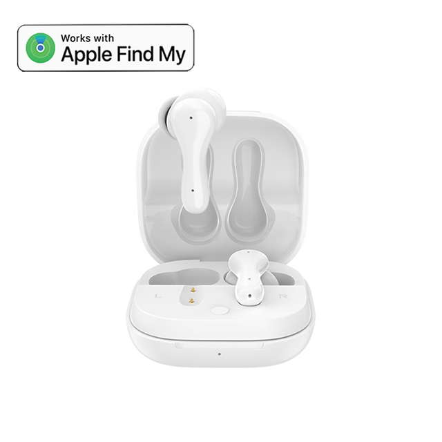 TWS Wireless Earbuds with True Wireless Stereo LED Locator Anti Loss IPX-3 Waterproof Long Battery Life for iPhone